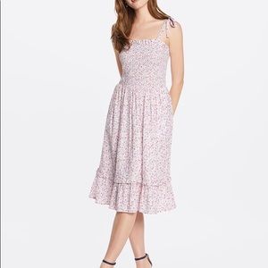 Draper James: Colorful Floral Midi Dress, S
